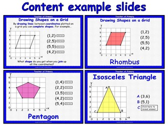 Year 4 Geometry Bundle 