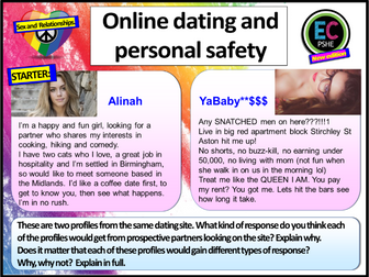 Online Dating Personal Safety