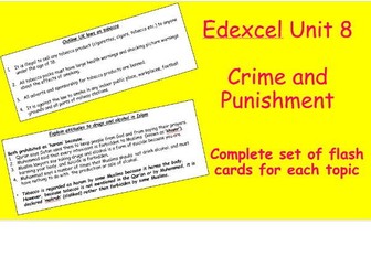 Edexcel Christianity and Islam Unit 8 Crime and Punishment Flash Cards