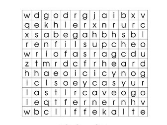 Word Search Pack 1