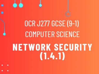 Network Security (Threats) J277