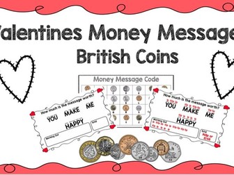Adding coins - valentines theme