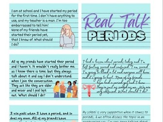 Real Talk Cards - Periods