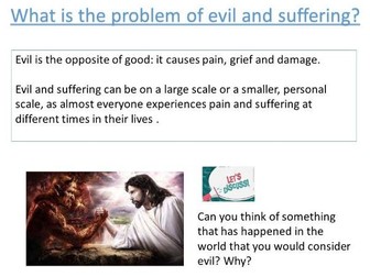 The problem of evil and suffering in Christianity