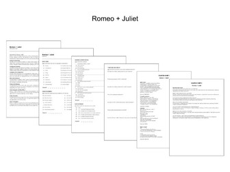 The Movie "Romeo + Juliet"