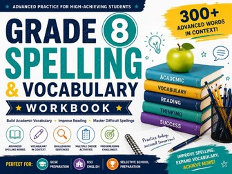 GCSE Science and vocabulary spelling worksheet