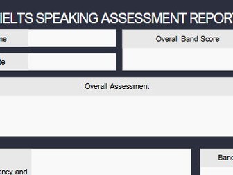 IELTS SPEAKING ASSESSMENT BUNDLE - PROFESSIONAL