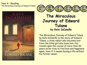 The Miraculous Journey of Edward Tulane VIPERS Comprehension PowerPoint