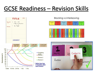 Revision skills - tutor form time mini SOW