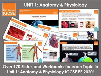 Complete Unit 1: Anatomy and Physiology - IGCSE Physical Education