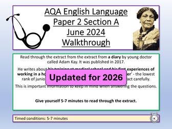 AQA English Language Paper 2 2024