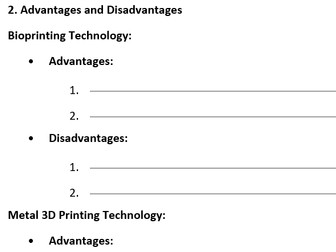 session 2 ages 15-17 - advanced types of 3D printing technologies