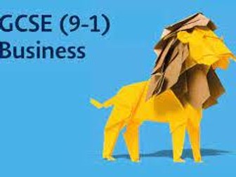 Edexcel Theme 1 Investigating a Small Business Revision Mind Maps