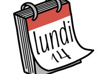 Les mois de l'année et les jours de la semaine