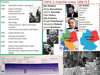 Topic 2 International Relations: Cold War 1943-91