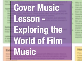 Music Cover Lesson: Exploring the World of Film Music