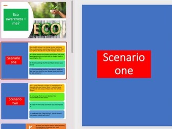 Eco Awareness Interactive PowerPoint
