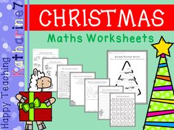 Christmas Maths Worksheets - KS1 | Teaching Resources