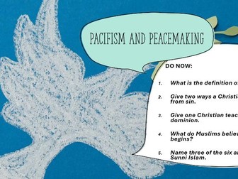 Religion, Peace and Conflict AQA GCSE Religious Studies (Full Unit of Work)