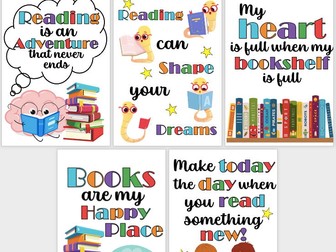 Inspiring Reading Posters