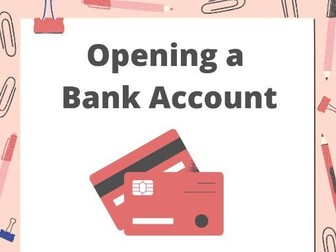 Money - Opening A Bank Account