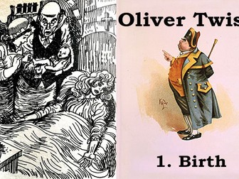 Oliver Twist: Ch.1-4 for new readers (worksheets)