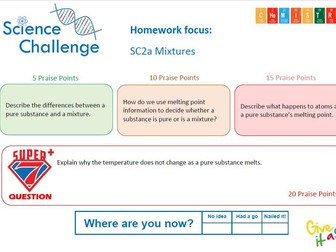 Science 9-1 Homework Pack