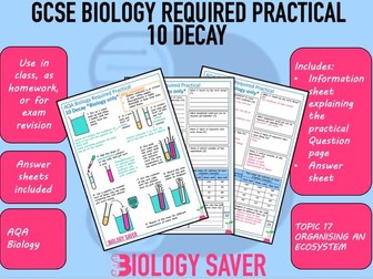 GCSE Biology Practical - 10 Decay