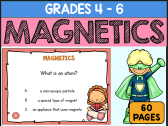 Magnetics Task Cards Magnetism Review Activities