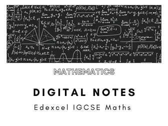 Edexcel IGCSE Maths Notes