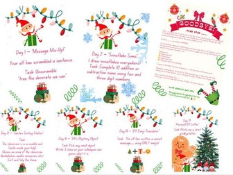 19 Days of Elf Adventures in the class