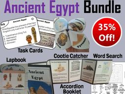 Ancient Egypt Task Cards and Activities Bundle