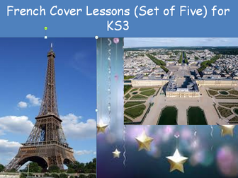 French KS3 Cover lessons Set of Five