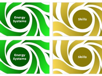 A Level PE Flashcards