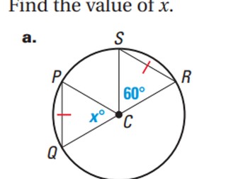 Topic: Arcs and Chords