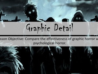 Graphic vs. Psychological Horror Writing