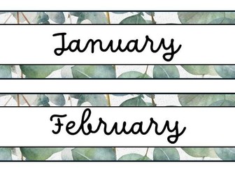 Board display (days/dates)