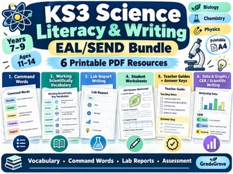 KS3 Science Literacy & Writing | EAL/SEND