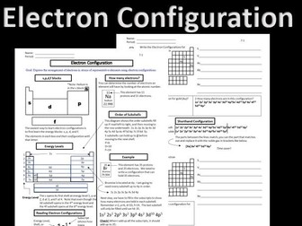 Electron Configuration