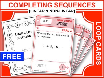 Completing Sequences (Loop Cards)
