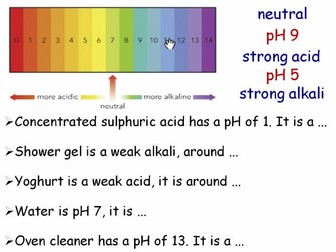 Acids and Alkalis Year 7 Topic- 6 full lessons (KS3 7F) | Teaching ...