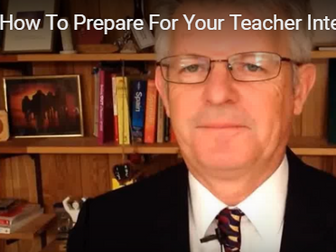 How To Prepare For Your Teacher Interview