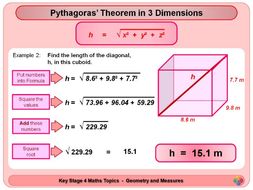 Pythagoras and Trigonometry in 3D