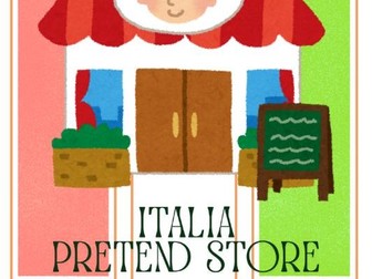 Italian Restaurant Dramatic Play | Pretend Play Pasta Shop | Life Skills, Math