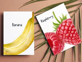 Fruit Flashcards | Visual Resource