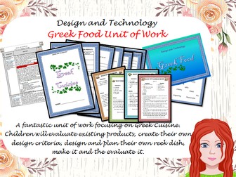 Design and Technology - Greek Food Unit of Work KS2