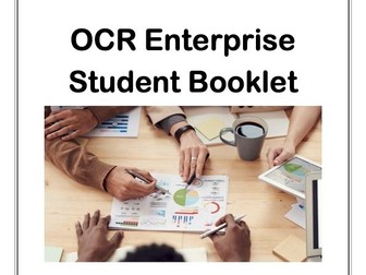 R067: Enterprise and Marketing Revision Booklet