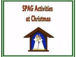 KS1/2, SPAG activities at Christmas.