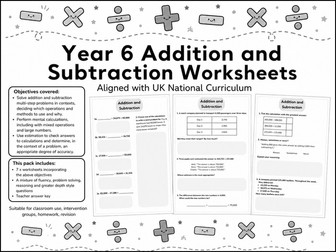 YEAR 6 NUMBER - Addition and Subtraction