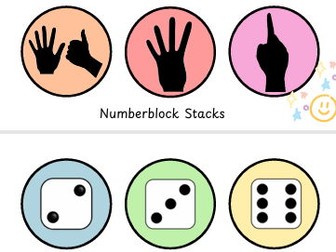 Numberblock stacking mats
